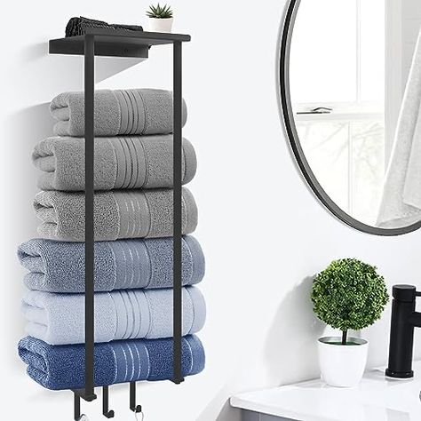 Bath towel display