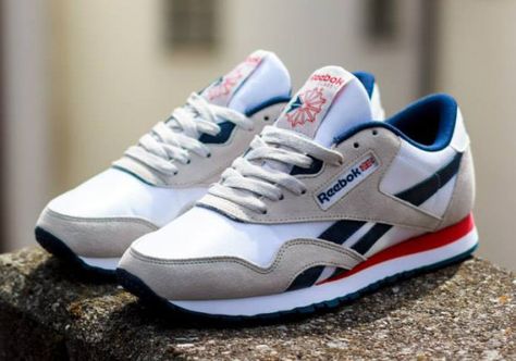 Reebok Retro, Jordan Shoes Retro, Sneaker Magazine, Nike Air Shoes, Reebok Sneakers, Reebok Shoes, Reebok Classic, Steel Grey, Casual Sport Shoes