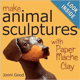 Make Animal Sculptures with Paper Mache Clay: How to Create Stunning Wildlife Art Using Patterns and My Easy-to-Make, No-Mess Paper Mache Re... Paper Mache Recipe, Paper Mache Paste, Paper Mache Projects, Making Paper Mache, Paper Mache Animals, Paper Mache Clay, Paper Mache Art, Paper Mache Sculpture, Paper Mache Crafts