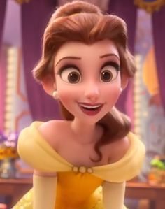 Here's What All The Disney Princesses Look Like In "Wreck-It Ralph 2" Desny Princess Picture Drawing, All The Disney Princesses, Princess Character, Belle Princess, The Disney Princesses, Foto Disney, Image Princesse Disney, All Disney Princesses, Disney Princess Belle