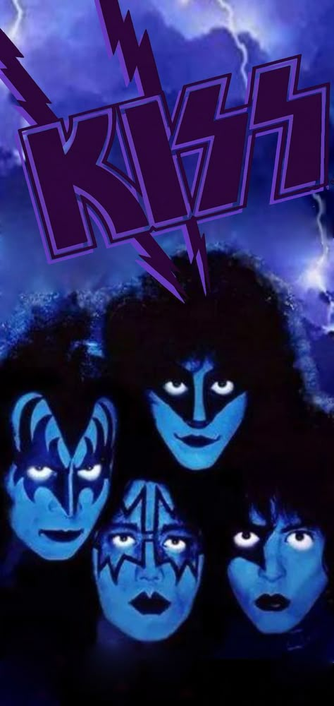 Kiss Concert, Rock Poster Art, Rock Band Posters, Kiss Army, Kiss Pictures, Vintage Kiss, Kiss Art, Classic Rock Bands, Heavy Metal Rock