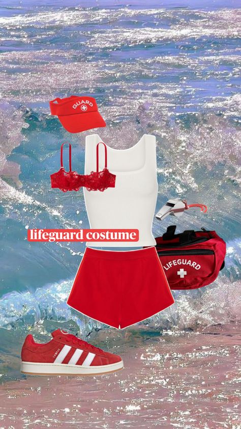 lifeguard halloween costume Lifeguard Halloween, Lifeguard Costume, Guard Costume, Life Guard, Halloween Costume, Halloween Costumes, Halloween