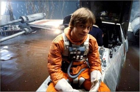 Mark Hamill as Luke Skywalker Mark Hamill Luke Skywalker, Star Wars Cast, Star Wars Trilogy, I Love Cinema, Mark Hamill, Star Wars Pictures, The Empire Strikes Back, Carrie Fisher, Anakin Skywalker