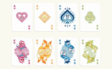 Playing Cards Face Cards, Modern Playing Cards, Graphic Design Playing Cards, Playing Card Deck Design, Play Card Design, Aesthetic Playing Cards, Deck Of Cards Art, Deck Of Cards Design, Playing Cards Illustration