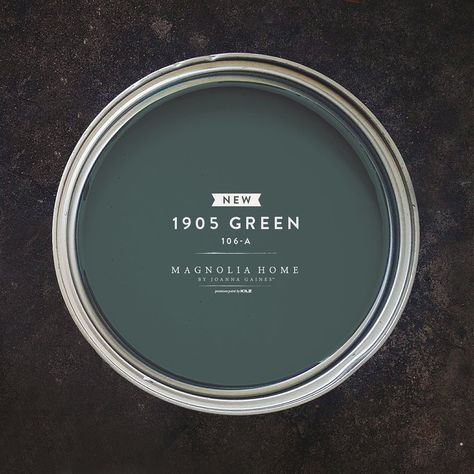 KILZ® on Instagram: “Add just the right amount of warmth and charm with the latest addition to Magnolia Home by Joanna Gaines® paint, 1905 Green.” 1905 Green Paint Magnolia, 1905 Green, 12 Person Dining Table, Kilz Paint, Magnolia Bedroom, Joanna Gaines Paint, Magnolia Green, Basement Renovation, Instagram Add