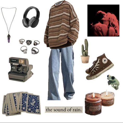 Grungy Outfit Inspiration, Aesthetic Enby Outfits, Feminist Outfits Aesthetic, Skater Academia Aesthetic, Aesthetic Nonbinary Outfits, The Smiths Inspired Outfit, Nonbinary Aesthetic Outfit, Nonbinary Outfits Aesthetic, Cute Nonbinary Outfits