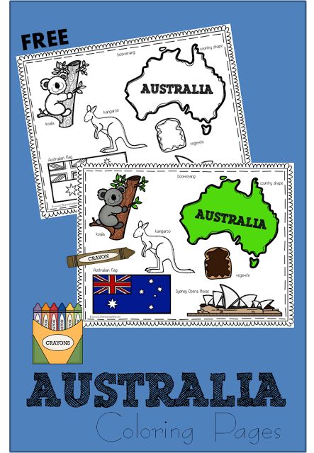 FREE Australia Coloring Pages perfect for celebrating Australia Day January 26 with toddler, preschool, kindergarten, and 1st grade Oshc Activities, Australia For Kids, 123 Homeschool 4 Me, Australia Crafts, Science Concepts, Around The World Theme, Geography For Kids, Boho Classroom, Homeschool Geography