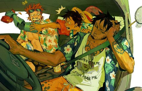 Going To The Beach, Trafalgar Law, One Piece Drawing, One Piece Images, One Piece Pictures, One Piece Fanart, One Piece Manga, Art Inspiration Drawing, Funky Art