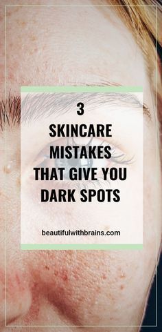 Untitled Skincare Mistakes, Dark Spots On Face, Anti Aging Tips, Smart Things, Moisturizing Body Wash, Cool Ideas, Anti Aging Cream, Anti Aging Skin Products, Aging Skin Care