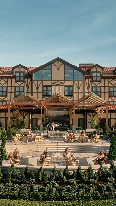 The Grand Lodge at Nemacolin | Luxury Nature Getaway Resort in PA Nemacolin Woodlands Resort, Grand Lodge, Penthouse Suite, Tudor Style, Hotel Lobby, Infinity Pool, Hotel Offers, Breathtaking Views, Travel Dreams