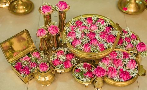 Indian Baby Shower Decorations, Wedding Hall Decorations, Diwali Decorations At Home, Ganapati Decoration, Housewarming Decorations, Wedding Entrance Decor, Diy Diwali Decorations, Desi Wedding Decor, Wedding Gifts Packaging