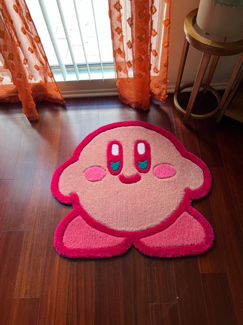 Art
Handmade
Kirby 
Cute Kirby Rug, Kirby Tufted Rug, Anime Rug Tufting, Yarn Kirby, Pokemon Tufted Rug, Kuromi Tufted Rug, Tufting Workshop, Tufted Rug Cartoon, Tufting Ideas