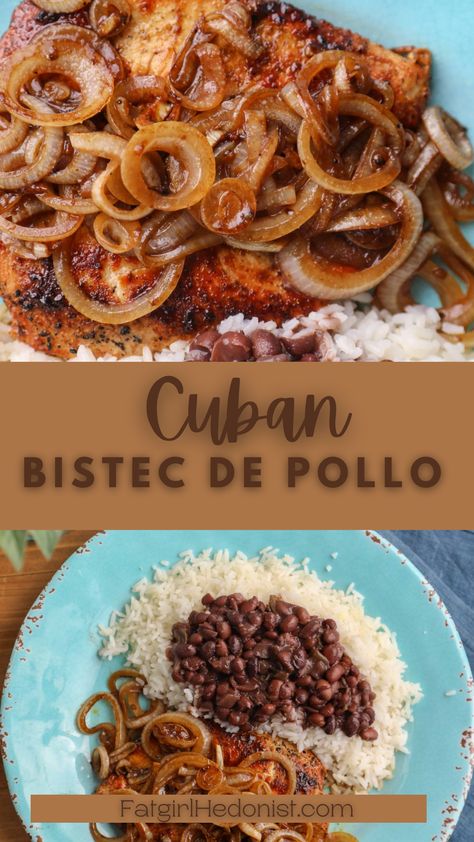 Chicken With Sauteed Onions, Cuban Dinner Ideas, Spanish Chicken Recipes For Dinner, Cuban Recipes Chicken, Puerto Rican Chicken Breast Recipes, Sazon Goya Recipes Chicken, Spanish Chicken Breast Recipe, Recipes With Whole Chicken, Sofrito Chicken Recipes