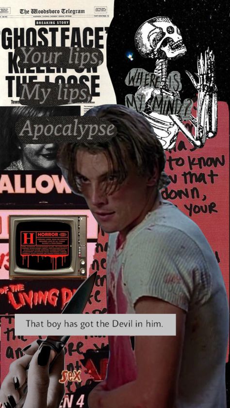 Billie Loomis Scream, Billy Loomis Sidney Prescott, Billy Loomis Wallpaper Collage, Billy And Stu Scream Wallpaper, Scream Billy Loomis Tattoo, Billy Loomis Hot Wallpaper, Billy Loomis Scream Wallpaper, Scream Billy Loomis Aesthetic, Scream Wallpapers Billy