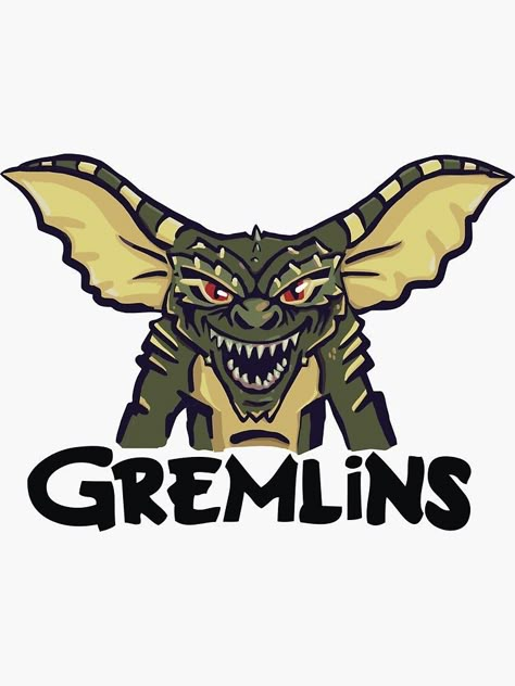 Gremlins Art, Gizmo Gremlins, Easy Disney Drawings, 80s Cartoons, Tattoo Outline, Gremlins, Anime Eyes, Disney Drawings, Movie Characters