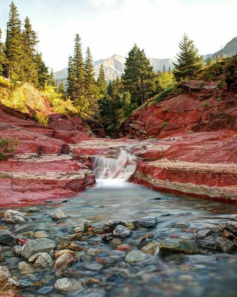 Mineral Formations, Vegas Girls Trip, Waterton Lakes National Park, Travel Aesthetics, Add Pictures, Red Rock Canyon, Canada Travel Guide, Natural Structures, 27th Birthday