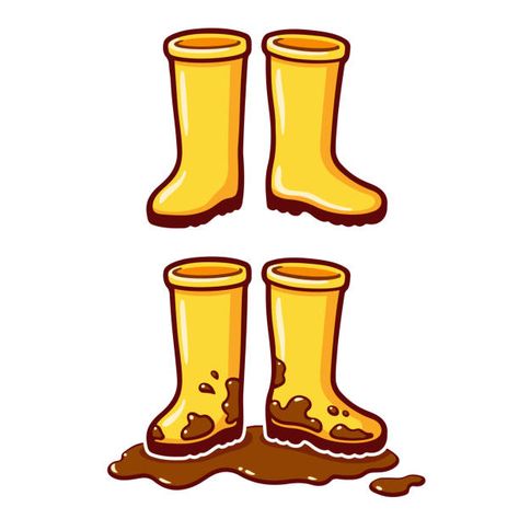 Gum Boots, Peppa Pig Birthday Party Decorations, Gum Boot, Yellow Rain Boots, Art Boots, Mud Puddle, Warhol Art, Daisy Tattoo, Red Rain