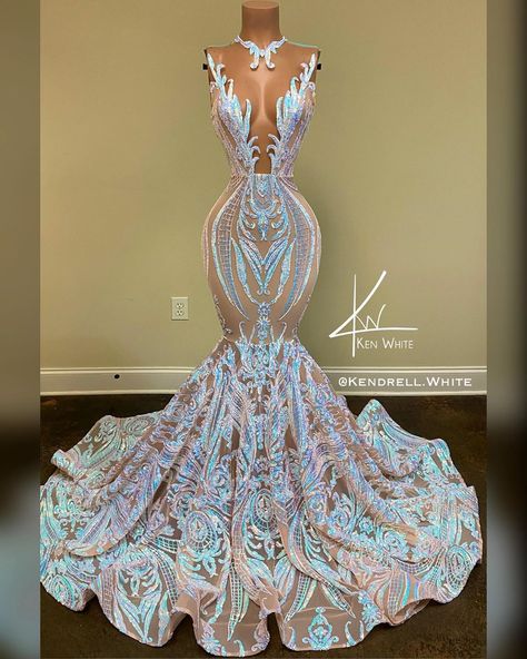 Ken White on Instagram: “🦄 12pm CST Tomorrow ———————————————————— Few Batch Of My 40+ Gowns Dropping Tomorrow On My Website! Link In Bio 🙏🏽” Mermaid Prom Dresses Lace, Prom Dress Long, Prom Dresses Long Lace, Prom Dresses Long Mermaid, Prom Girl Dresses, Gaun Fashion, Mermaid Prom Dress, Floor Length Prom Dresses, Graduation Dresses