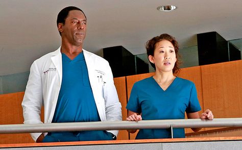 Preston Burke, Isaiah Washington, Christina Yang, Greys Anatomy Couples, Grey's Anatomy Doctors, Greys Anatomy Facts, Owen Hunt, Greys Anatomy Funny, Greys Anatomy Characters