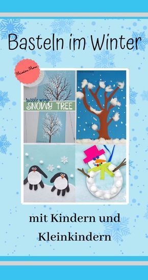 Bastelideen für Kleinkinder sind manchmal schwer zu findenIch hab hier ganz tolle Ideenwas Du mit deinem Kleinkind und Kind im Winter basteln kannst. First Day Of Winter, Winter Kindergarten, Winter Painting, Mom Diy, Winter Diy, Winter Girls, Winter Crafts, Toddler Crafts, Winter Time