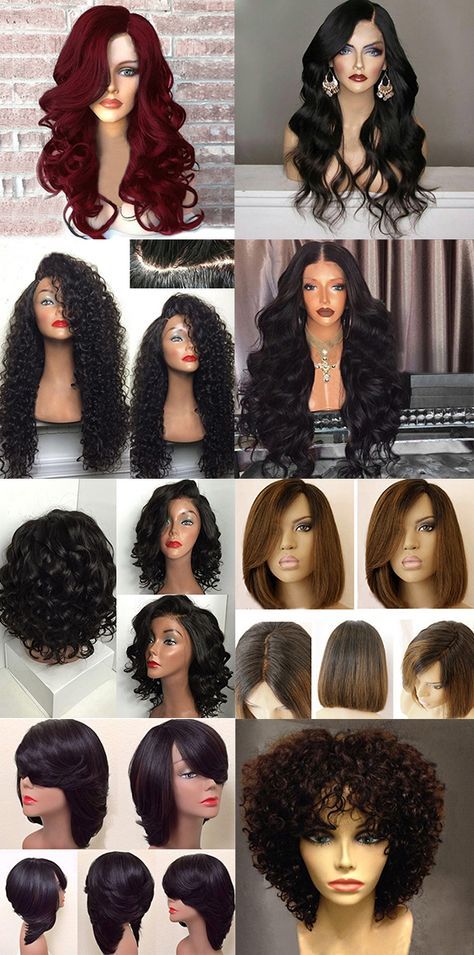 Cheap synthetic wig, Buy Quality synthetic wigs directly from Dresslily synthetic hair wigs Suppliers.Free Shipping Worldwide! Wig Buy, Extension Board, Creative Hair, Bob Hair, Black Hairstyles, Hair Life, Brazilian Human Hair, African Hairstyles, Synthetic Wig