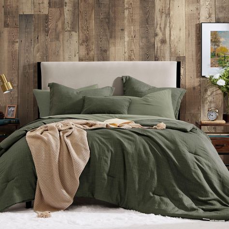 PRICES MAY VARY. Exquisite and Minimalist Style: This solid bedding comforter set perfectly blends exquisite textured craft and aesthetics, adds an extra layer of art style to match your room décor, and brightens your bedroom. Premium Quality Material： For a simple and timeless look,Geniospin comforter set features 130 GSM linen-like fabric at the top and 100GSM ultra soft pre-washed microfiber on the reverse side, certified by OEKO-TEX STANDARD 100. So you can rest assured that the purchase of Gray Bed Tan Sheets, Bedding Behind, Wall Color For Sage Bedding, Eucalyptus Silk Bedding, Queen Bedding Sets Overstock, King Size Bedding Sets Target, Gender Neutral Bedding Sets, Guest Bedroom Bedding Color Combos, Grey Bed Neutral Bedding