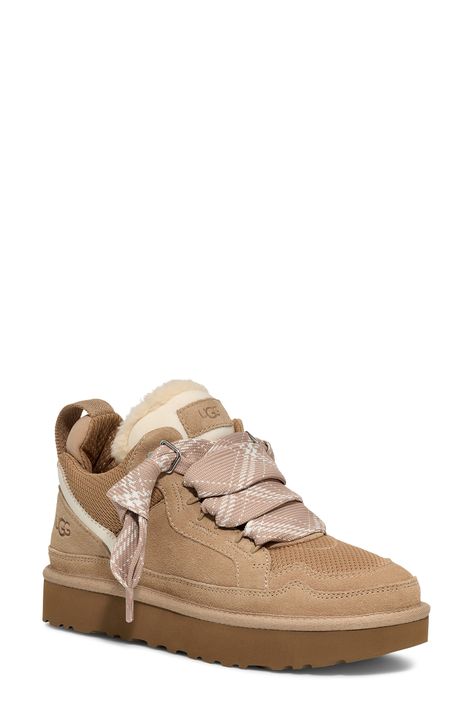 UGG® Lowmel Sneaker available at #Nordstrom Lowmel Sneaker, Ugg Sneakers, Classic Ugg Boots, Shoe Wishlist, Shoe Crafts, Cute Nike Shoes, Cute Nikes, Classic Boots