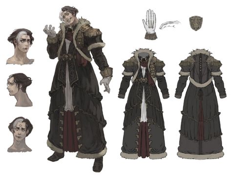 Emet-Selch Concept Art - Final Fantasy XIV: Shadowbringers Art Gallery Mage Character, Art Final, Final Fantasy Xiv, Fantasy Concept Art, Fantasy Series, Character Designs, Character Creation, Character Design Inspiration, Final Fantasy