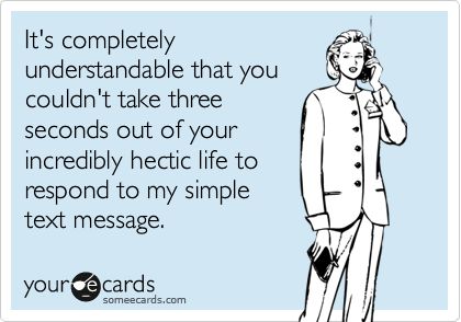 It Only Takes A Few Seconds To Text, It Takes 2 Seconds To Send A Text, Annoying Things To Send To Your Friends, People Not Responding To Texts, Too Busy To Text Back, People Who Don’t Respond To Texts, Responding To Text Messages, Not Responding To Text, Ignore Text