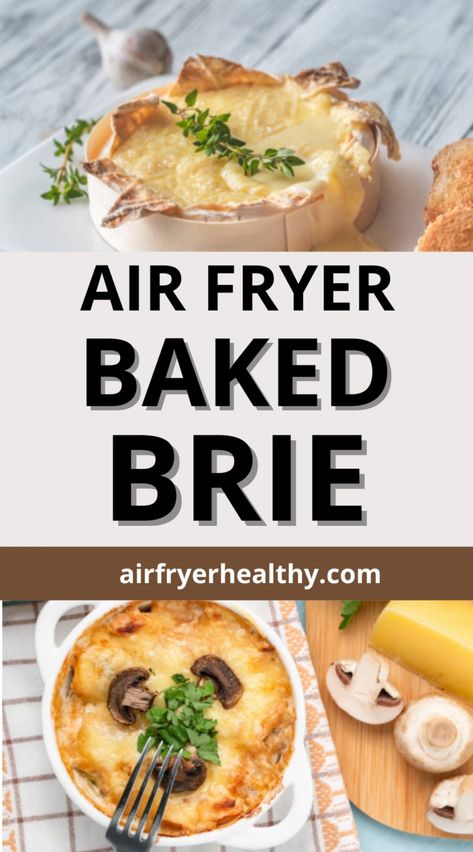 Indulge in the irresistible decadence of Air Fryer Baked Brie! This delightful appetizer takes the classic baked brie experience to new heights with its speed and convenience. The air fryer delivers a perfectly gooey, melty center encased in a golden-crisp crust, all in a fraction of the traditional oven time.

Prepare to be wowed by the versatility of Air Fryer Baked Brie. Whether you prefer classic toppings like fruit preserves and nuts, or crave something more adventurous with Brie In Air Fryer, Air Fryer Brie, Brie Cheese Recipes, Fried Pickles, Fruit Preserves, Brie Cheese, Mushroom And Onions, Asian Chicken, Fig Jam