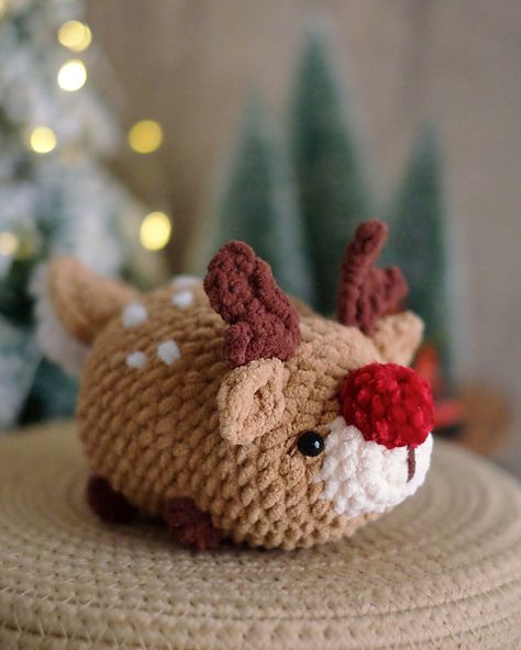 ✨🎄𝐏𝐚𝐭𝐭𝐞𝐫𝐧 𝐑𝐞𝐥𝐞𝐚𝐬𝐞 • Meet P U F F L E T 🦌✨ The chonkiest, squishest little reindeer you’ll ever crochet 🤣 Pufflet is here to bring extra cozy vibes to your holiday season, with its adorable big nose and festive charm. Pufflet is now L I V E on Etsy, to make it even sweeter, it’s part of my Black Friday sale with 30% off!! 🎉✨ #christmasreindeer #reindeercrochet #deerplushies #patternrelease Work Pattern, Big Nose, Big Noses, Never Enough, Cozy Vibes, Be Real, Christmas Reindeer, Amigurumi Crochet, Too Late