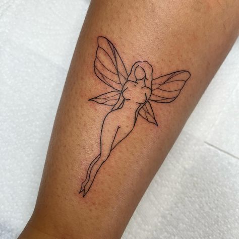 Custom fairy 🧚🏻‍♀️🫧𐙚˙⋆.˚ ᡣ𐭩 Using… @magicmoon_tattoo_supply @dermalizepro @cheyenne_tattooequipment @dynamiccolor Based at @outpost_tattoo 🫶🏼 #tattooapprentice #fairytattoo #finelinetattoo #southamptontattoo Fine Line Fairy Tattoo, Illustrative Tattoos, Fairy Illustration, History Of Art, Tattoo Apprentice, Fairy Tattoo, Tattoo Supplies, Fine Line Tattoos, Minimal Tattoo