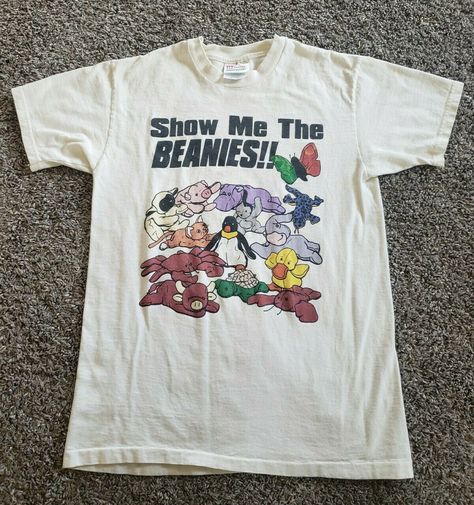 1990s Shows, Silly Shirt, Weird Shirts, Beanie Baby, Baby Shirts, Dream Clothes, Colorful Hoodies, Outfit Idea, Show Me