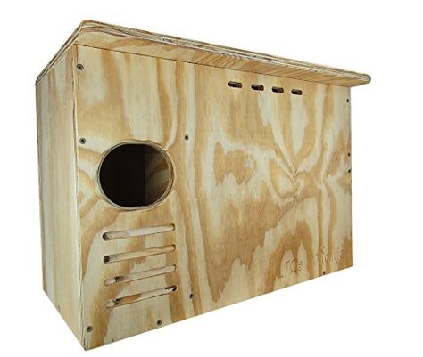 Barn Owl Nesting Box Large House Crafted in USA. JCs Wildlife w Free Shipping Owl House Plans, Owl Nest Box, Owl Nest, Owl Box, Bat House, Nest Box, Bird House Plans, Bird House Kits, Screech Owl