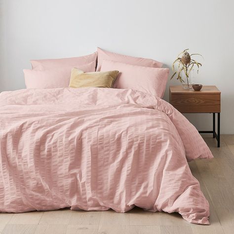 Pink Queen Bed, Pink Quilt Set, Pink Bedding Set, Target Australia, Patterned Bedding, Master Room, Superking Bed, Bedroom Essentials, Pink Bedding