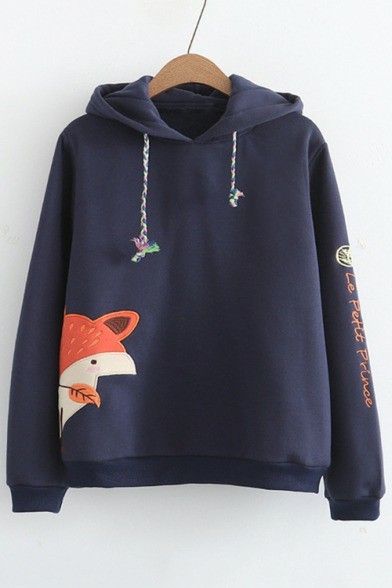 Emo Jacket, Hoodie Ears, Fox Hoodie, Hoodie Cartoon, Long Hooded Sweatshirt, Girls Sweater, Emo Girls, Winter Sweatshirt, Tattoos Ideas