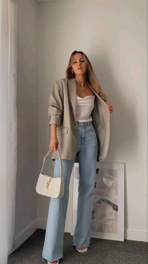 Classy Business Outfits, Old Money Fashion, Money Fashion, Casual Chique, Casual Day Outfits, Minimal Outfit, Classy Fashion, Elegantes Outfit, Pinterest Fashion