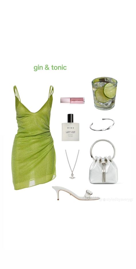 Gin And Tonic Costume, Outfits For Party Night, Couple Goal Outfits, Drink Outfit, Outfits For Party, Drink Night, Cocktail Outfits, Birthday 22, Drinks Outfits