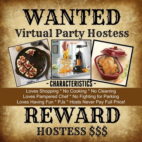 Chef Images, Pampered Chef Party, Chef Party, Chef Styles, Pampered Chef Consultant, Pampered Chef Recipes, Chef Tools, Party Hostess, Virtual Party