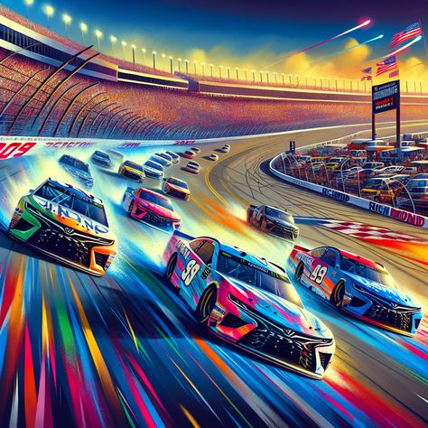 Get ready for a thrilling weekend at Richmond Raceway! 🏁✨ With an action-packed schedule on August 10 & 11, the 2024 NASCAR Cup and Truck Series promise to deliver heart-pounding excitement. Saturday kicks off with practice sessions and truck qualifying, leading up to the dramatic Truck race at 7:30 p.m. Sunday continues the adrenaline rush with the Cup race starting at 6 p.m. Don't miss this finale of the Truck Series regular season! Keep the spirit high, and let’s race towards the finish line together! 🚗💨 #NASCAR #RichmondRaceway #RaceWeekend #TruckSeries #CupSeries #FinalRace #FastAndFurious  ---  [Note: For visually appealing Pinterest posts, consider incorporating race car images, vibrant colors, and dynamic fonts to capture the excitement of the event.] Nascar Drawing, Race Aesthetic, Road Race Car, Nascar Race Cars, Nascar Race, Gold Money, Road Race, Adrenaline Rush, Nascar Cup