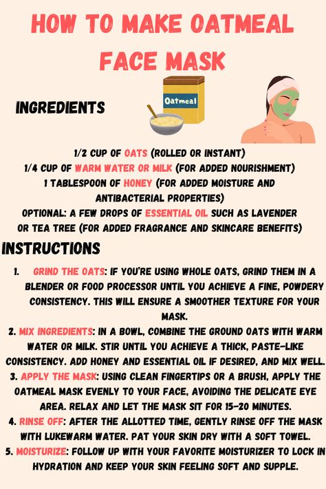 Here is how you can make an oatmeal face mask. There are many benefits to an oatmeal mask for your skin including soothing skin, exfoliating skin, helping acne, and moisturizing skin. Try it today! Diy Oatmeal Face Mask, Homemade Shower Gel, Oatmeal Mask, Oatmeal Face Mask, Diy Oatmeal, Diy Turmeric Face Mask, Skin Exfoliating, Turmeric Face Mask, Exfoliating Mask