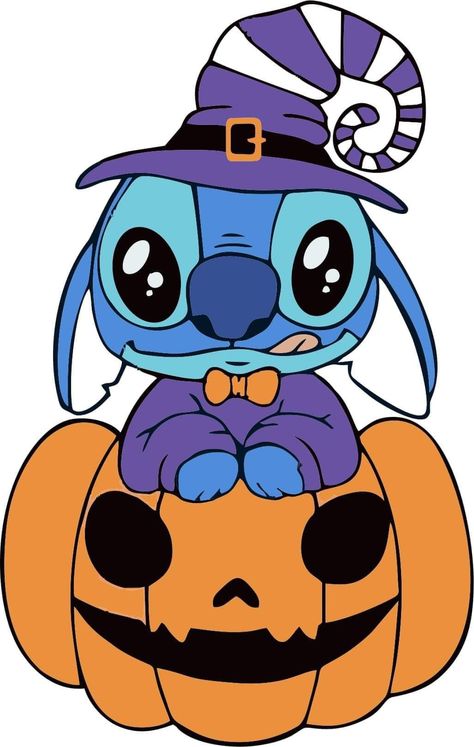 Cartoon Drawings Stitch, Halloween Stitch Drawing, Stitch Disney Halloween, Stitch Halloween Drawing, Stitch Easy Drawing, Halloween Stitch Disney, Stitch Pumpkin Carving, Disney Pumpkin Ideas, Gambar Halloween