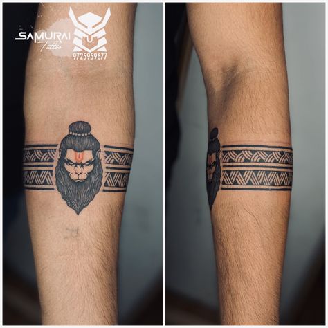 Band Tattoo Ideas, Hanuman Tattoo, Tattoo Band, Band Tattoo Designs, Boy Tattoos, Band Tattoo, Lord Hanuman, Name Tattoo, Name Tattoos