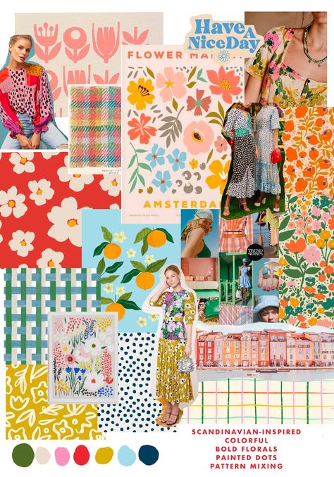 Pattern Design Trends 2023, Spring 2023 Mood Board, Summer Mood Board Fashion Inspiration, Ss24 Mood Board, Trends Prints Spring 2024, Print And Pattern Trends 2023, 2024 Spring Summer Fashion Print Trends, Print And Pattern Trends 2024, Fashion Print Trends 2023