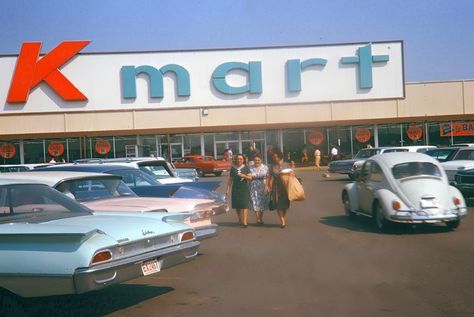 Our K-mart opened in 1967. Store #4268. 4111 S. Walnut St. I worked there and made some awesome friends! 60s Nostalgia, 80s Miami, K Mart, Roadside America, Vintage Mall, 1970s Childhood, 70s Nostalgia, Nostalgic Images, Childhood Memories 70s