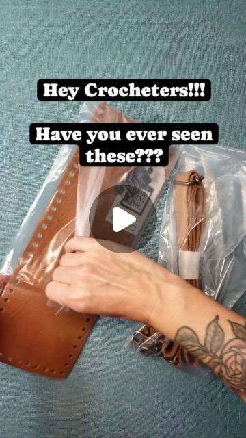 Evelyn Burttram on Instagram: "Have you ever seen/used these???? 😍🤯

I am SO excited to be collaborating with @muudliving for a new project!!!! I have never used a leather bag bottom/strap kit like this to crochet a bag and I can't wait to share my progress with with guys as I work through this project! I DO plan to share a FREE pattern for this bag so you can try it out for yourself!

I chose to use the @muudliving Dee XL bag bottom and shoulder strap for this one and would LOVE your help choosing the color pallete for the bag!!! 😍

Let me know in the comments which color combo is your favorite!!! 👇🏻
.
.
.
.
.
.
.
.
.
.
.
.
#crochetersofig #crochetinspo #crochetersofinstagram #crocheter #crochetgirlgang #ourmakerlife #stitchandhustle #crochet #yarnporn #crochetaddict #makerlife #make Crochet A Bag, Color Pallete, I Can't Wait, New Project, Girl Gang, Color Combo, A Bag, Have You Ever, Love Your