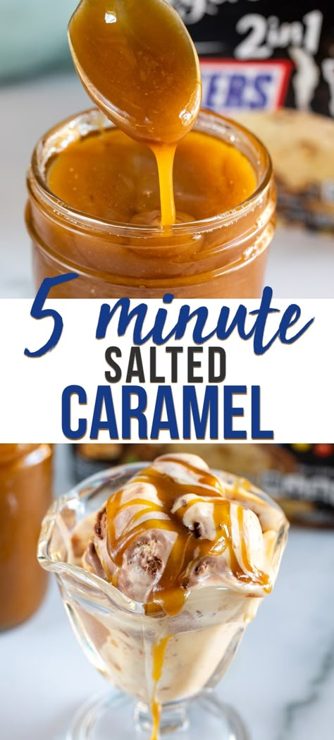 Easy Caramel Recipe, Salted Caramel Recipe, Salted Caramel Sauce Recipe, Caramel Recipe Easy, Ice Cream Sauce, Homemade Salted Caramel, Caramel Dessert, Recipe Sauce, Caramel Recipe