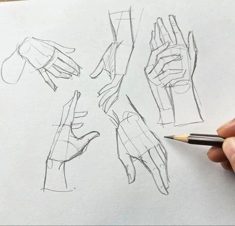 Drawing Hands, Drawing Examples, Hand Drawing Reference, Art Diary, Hand Sketch, Cyberpunk Art, Digital Art Anime, Hand Art, Drawing Skills