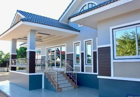 Modern Bungalow House Design, Bungalow Style House, One Storey House, Bungalow Style House Plans, Modern Bungalow House, Building House Plans Designs, Kerala House Design, House Design Pictures, House Plan Gallery