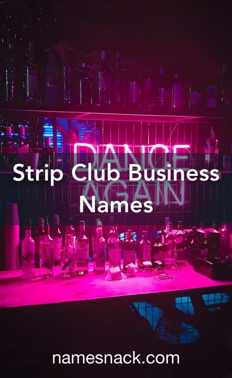 Burlesque Names Ideas, Striper Names, Nightclub Names Ideas, Night Club Names Ideas, Club Names Ideas, Bar Names Ideas, Strip Club Aesthetic, Nightclub Names, Club Name